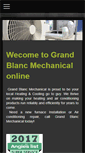 Mobile Screenshot of grandblancmechanical.com